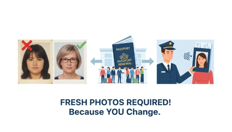 How the passport renewal process works and why fresh photos are required